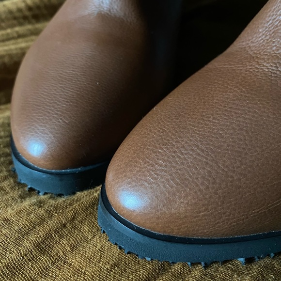 Taryn Rose Massima Fur Leather Boots Sz 8US❤️ - Picture 14 of 16